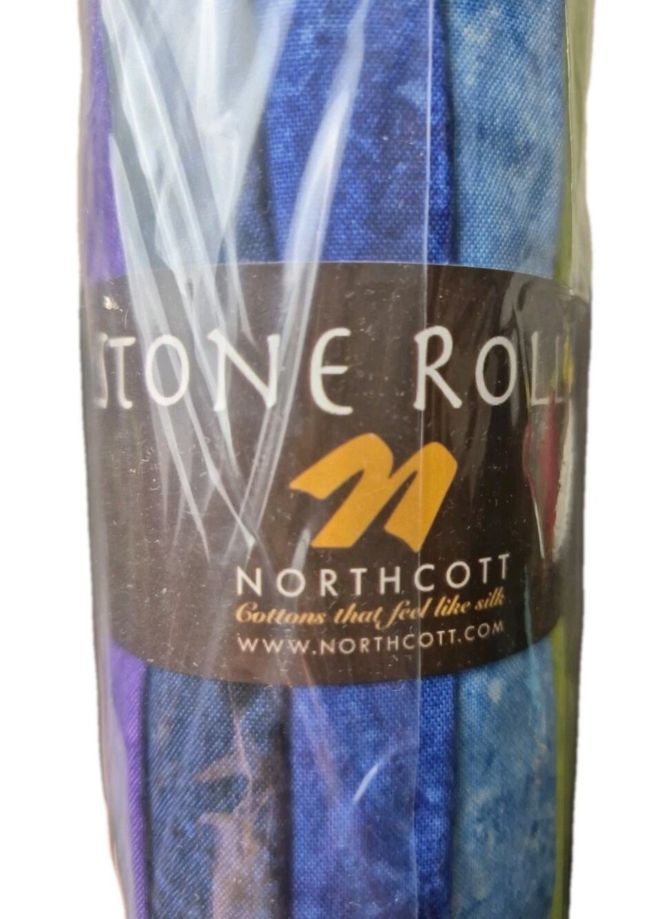 Northcott Stonehenge Fat Quarters Fabric Bundle "Crayon Box" 12 Pieces NEW